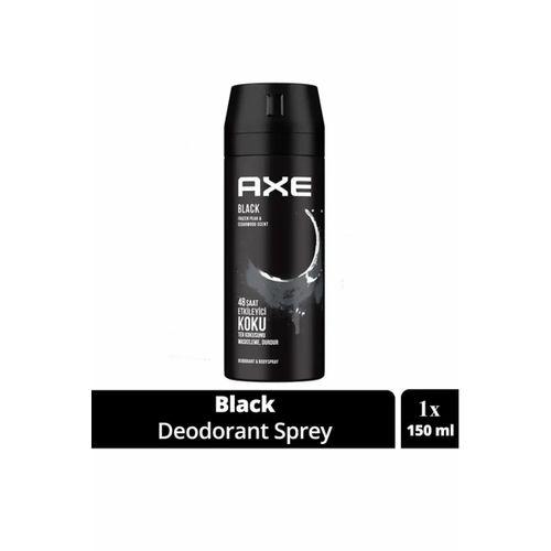 Axe Erkek Deodorant & Bodyspray Black 48 Saat Etkileyici Koku Vücut Spreyi 150 ml