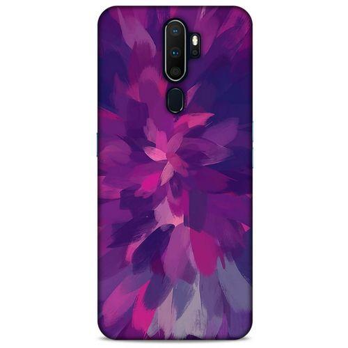 Oppo A9 2020 Uyumlu Kılıf Mor Delisi (43) Thin Fit Kılıf Yağlı Boya