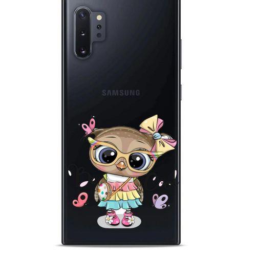 Zoologix (81) Samsung Galaxy Note 20 Ultra Şeffaf Kılıf Silikon Desenli