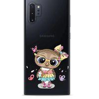 Zoologix (81) Samsung Galaxy Note 20 Ultra Şeffaf Kılıf Silikon Desenli