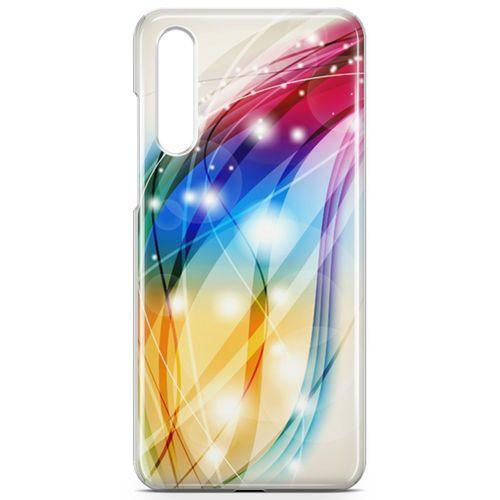 Huawei P20 Pro Kılıf Renkli Fiyonklar Arka Kapak Koruma Desenli Full Koruyucu