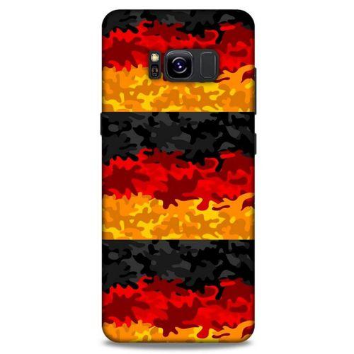 Samsung Galaxy S8 Kılıf Almanya (11) Tam Koruma Bayrak