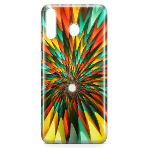 Samsung Galaxy M30 Kılıf Derin Kuyu Arka Kapak Koruma Desenli Full Koruyucu