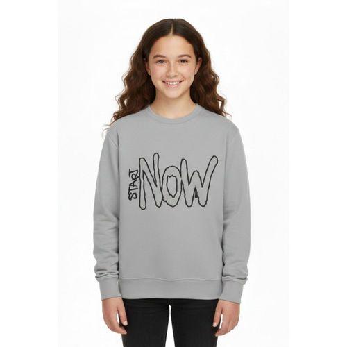 Kız Çocuk Baskılı Sweatshirt BGL-ST05267