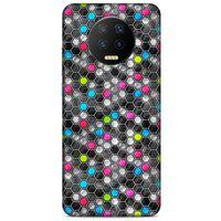 Lopard İnfinix Note 7 Uyumlu Kılıf Geometrix (13) Silikon Kap