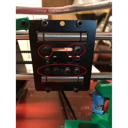 Geeetech i3 Extruder Mount Mod V2 MK8 - 5109100