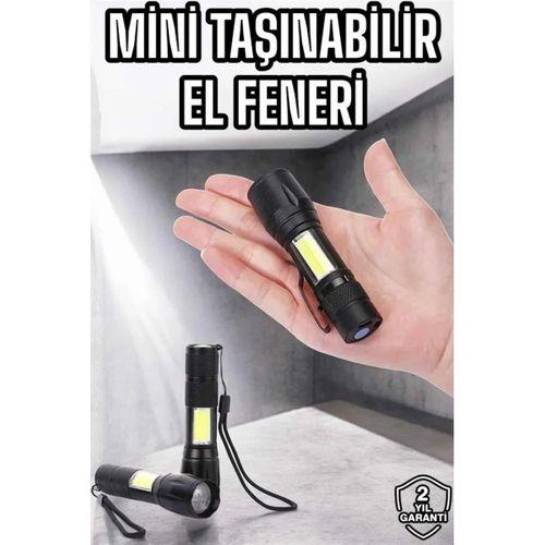 Işıldak El Feneri Kamp Lambası Mini Taşınabilir Acil Durum Lambası Fener Led Işık