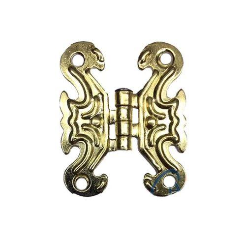 Dekoratif Sac Kelebek Menteşe - Küçük, Sarı, 1 Adet