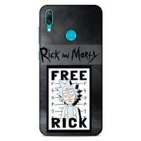 Huawei Y7 2019 Uyumlu Kılıf Rick And Morty (6) Silikon Kılıf Original Jerry