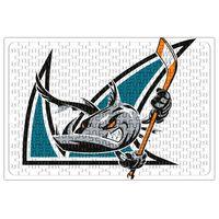 Shark Hockey Team Logo Puzzle 240 Parça Yapboz