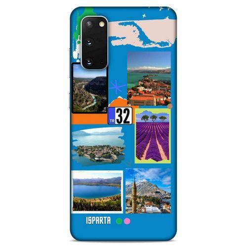 Lopard Samsung Galaxy S20 Uyumlu Kılıf Şehirli ※ (32) Isparta Soft Silikon Kılıf