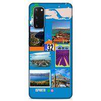 Lopard Samsung Galaxy S20 Uyumlu Kılıf Şehirli ※ (32) Isparta Soft Silikon Kılıf