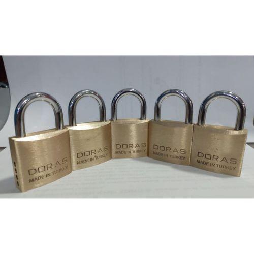 Ersa Doras 30 Mm 5 li Sarı Pas Sistem Asma Kilit