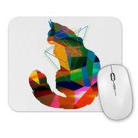 Renkli Cat Kedi Mouse Pad