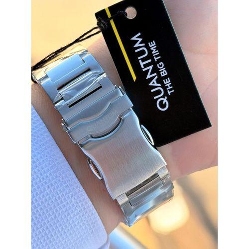 Quantum Çelik Kordon İtalyan Bileklikli 10 Atm Suya Dayanıklı 2 Yıl Garantili Erkek Kol Saati EQ.370