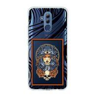 Huawei Mate 20 Lite Warrior Woman Premium Şeffaf Silikon Kılıf