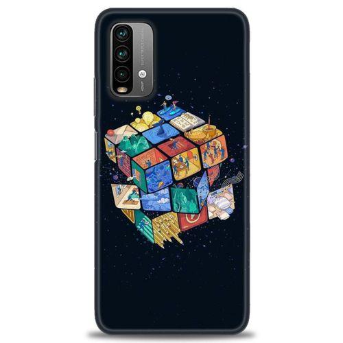Xiaomi Redmi 9T Kılıf HD Baskılı Kılıf - Küplerdeki İnsanlar + Tam Ekran Koruyucu
