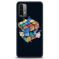 Xiaomi Redmi 9T Kılıf HD Baskılı Kılıf - Küplerdeki İnsanlar + Tam Ekran Koruyucu