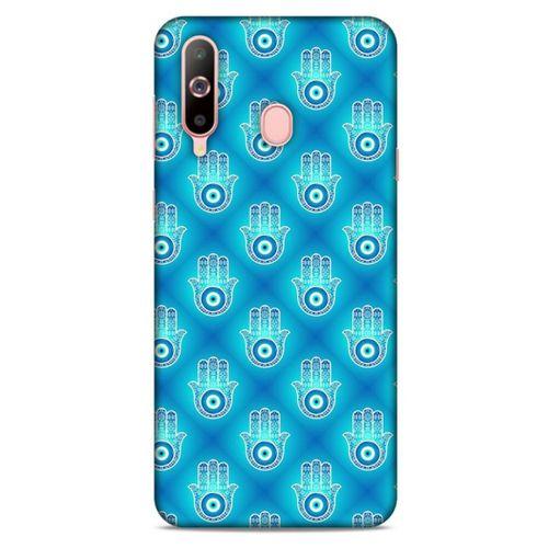 Nazarium (7) Desenli Silikon Kapak Samsung Galaxy A60 Kılıf