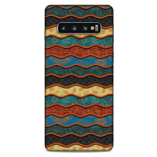 Samsung Galaxy S10 Kılıf Baskılı Özel Seri Taşlı (36) Glitter Kılıf