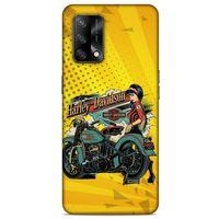 Oppo A74 4G Uyumlu Kılıf Motorsiklet (44) Tough Armor Kılıf Harley