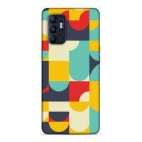Oppo Reno 6 4G Uyumlu Kılıf Insomnia (8) Baskılı Kılıf Sarı