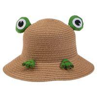 Kitti Bebe Hasır Şapka ( 2-6 Yaş ) Y24700-05 Kahve