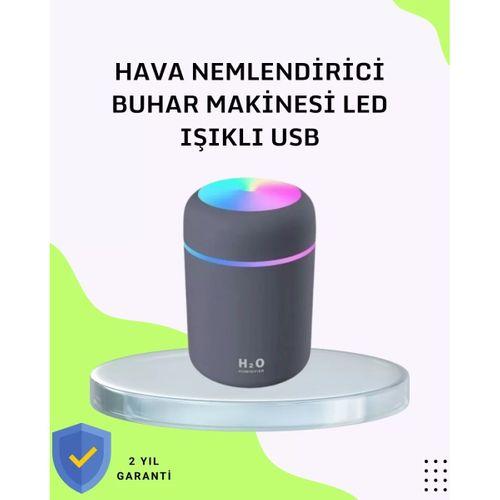 Taşınabilir Hava Nemlendirici – Renkli Işık Ve Usb Bağlantı