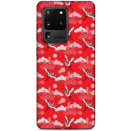 Samsung Galaxy S20 Ultra Kılıf Japonya (8) Baskılı Kılıf Japonya Kuşları