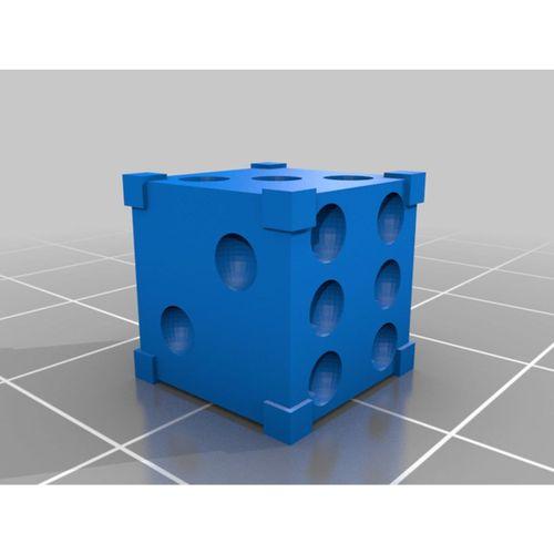 Büyütülmüş D6 Zar (Bu ürün Sadece Plastik parçadır - Almadan Önce Soru Sorabilirsiniz)