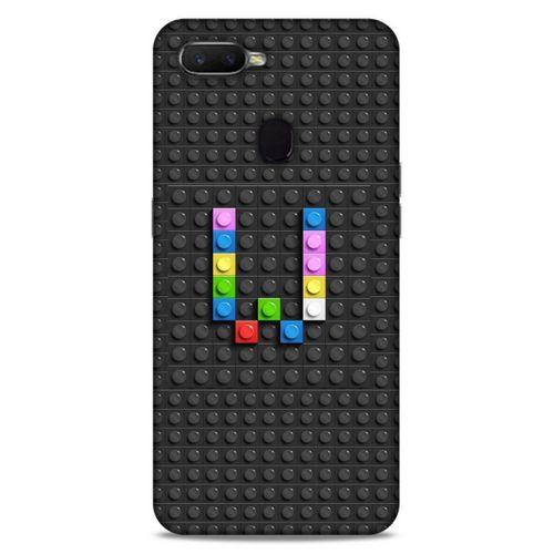 Lopard Oppo Ax7 Uyumlu Kılıf BloX (39) Liquid Crystal Kılıf W Harfi