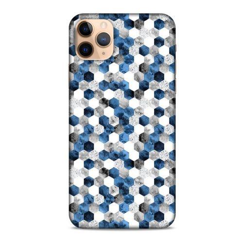 Mermer Desenli (19) Tema Kılıfları Açık Mavi Apple Iphone 11 Pro Kılıf