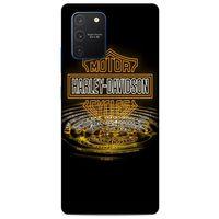 Samsung Galaxy S10 Lite Uyumlu Kılıf Motorsiklet (35) Fit Design Kılıf Harley Davidson