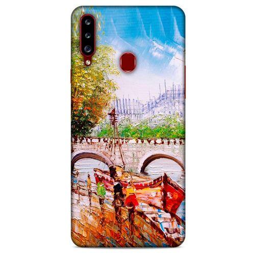 Cityx (30) Samsung Galaxy A20s Kılıf Silikon Kapak Desenli
