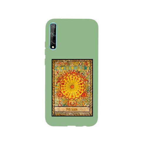 Huawei Psmart S The Sun Premium Silikonlu Yeşil Telefon Kılıfı