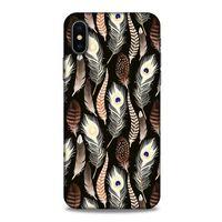 Apple iPhone XS Kılıf Desenli Özel Seri Tüyler (8) Baskılı Kılıf