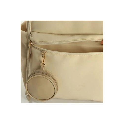 M&Y Diamond Anne Bebek Bakım Sırt Çantası 7345 Krem