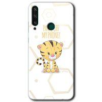 Huawei Y6P Kılıf HD Desen Baskılı Arka Kapak - Sevimli Kedi 1 + Kırılmaz Cam