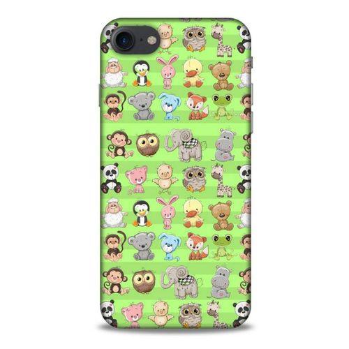Animax Neşeli Hayvanlar Apple Iphone 8 Kılıf Desenli Silikon