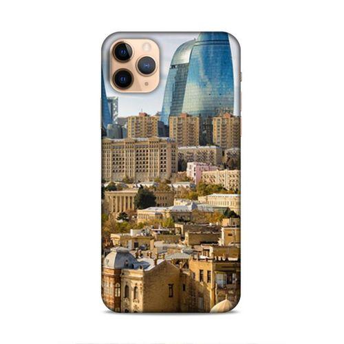 Apple Iphone 11 Pro Uyumlu Kılıf Azarbaijan (31) TPU Kılıf Bakü Kuleler