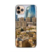 Apple Iphone 11 Pro Uyumlu Kılıf Azarbaijan (31) TPU Kılıf Bakü Kuleler