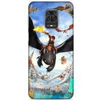 Xiaomi Redmi Note 9 Pro Kılıf Dragons (32) Soft Silikon Kılıf Ejderhanı Nasıl Eğitirsin