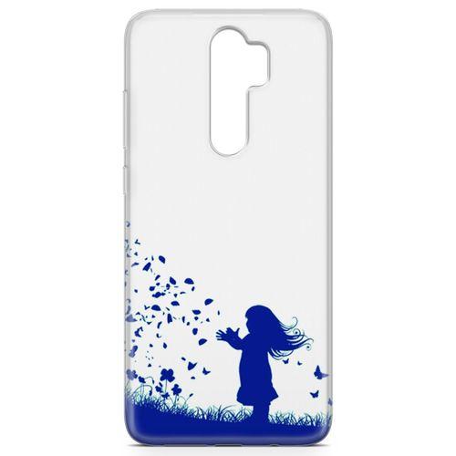 Xiaomi Redmi Note 8 Pro Kılıf Özgür Kız Arka Kapak Koruma Desenli Full Koruyucu
