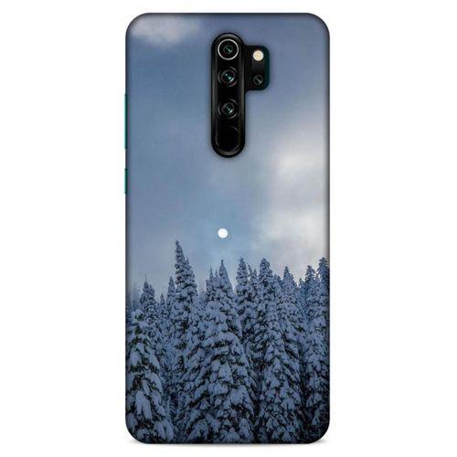 Lopard Xiaomi Redmi Note 8 Pro Uyumlu Kılıf Gece'S (25) Antişok Kapak Karbeyaz