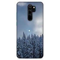 Lopard Xiaomi Redmi Note 8 Pro Uyumlu Kılıf Gece'S (25) Antişok Kapak Karbeyaz