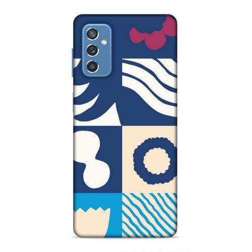Samsung Galaxy M52 Uyumlu Kılıf Insomnia (20) Koruyucu Kılıf Mavi