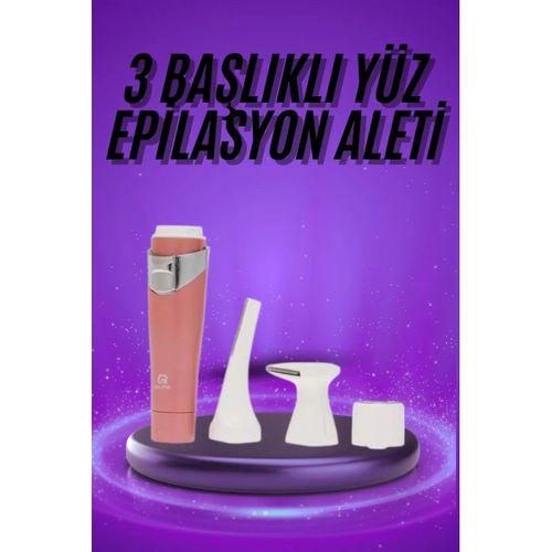 Tüm Cilt Tipleri Için 3 Başlıklı Yüz Çene Kıl Tüy Alma Tüm Cilt Tiplerine Uygun