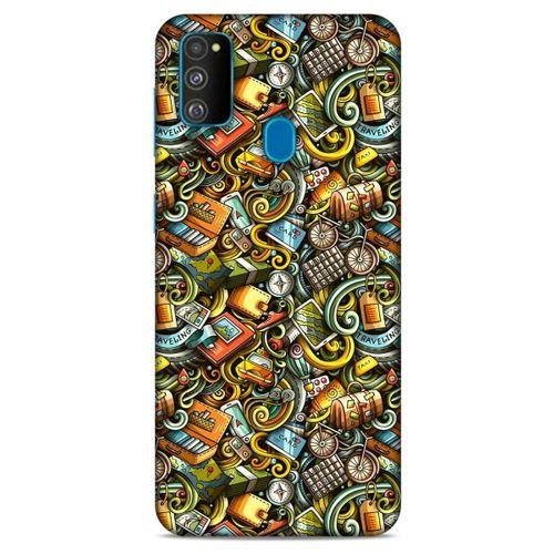 Graffitix (50) Desenli Silikon Kapak Samsung Galaxy M30s Kılıf