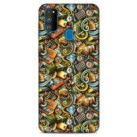 Graffitix (50) Desenli Silikon Kapak Samsung Galaxy M30s Kılıf