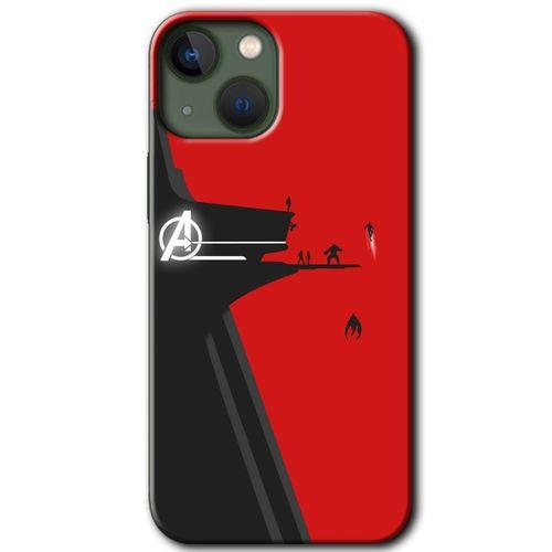 Potkal Hediye Fabrikası iPhone 13 Kılıf HD Desen Baskılı Arka Kapak - Avengers Tower